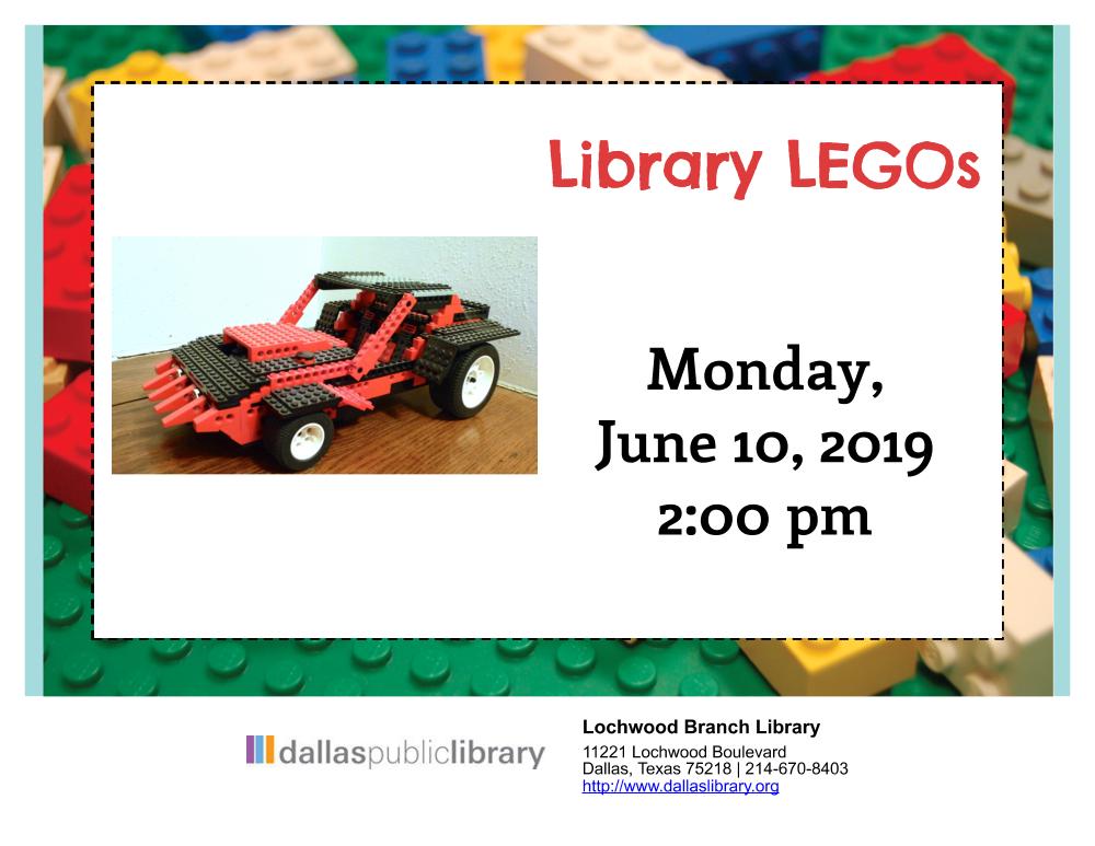 Library LEGOs