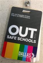 Out for Safe Schools badge