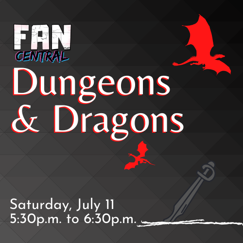 Fan Central Dungeons and Dragons Cover Graphic