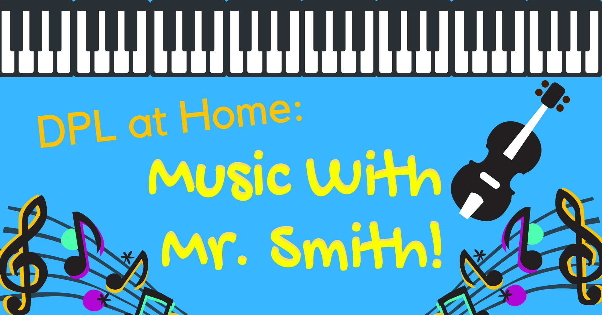 Music with Mr. Smith graphic