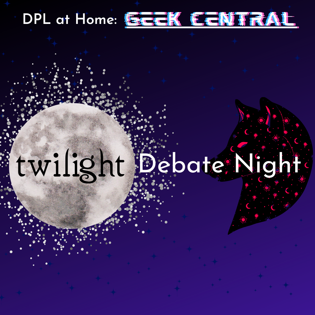 Twilight Debate Night Graphic