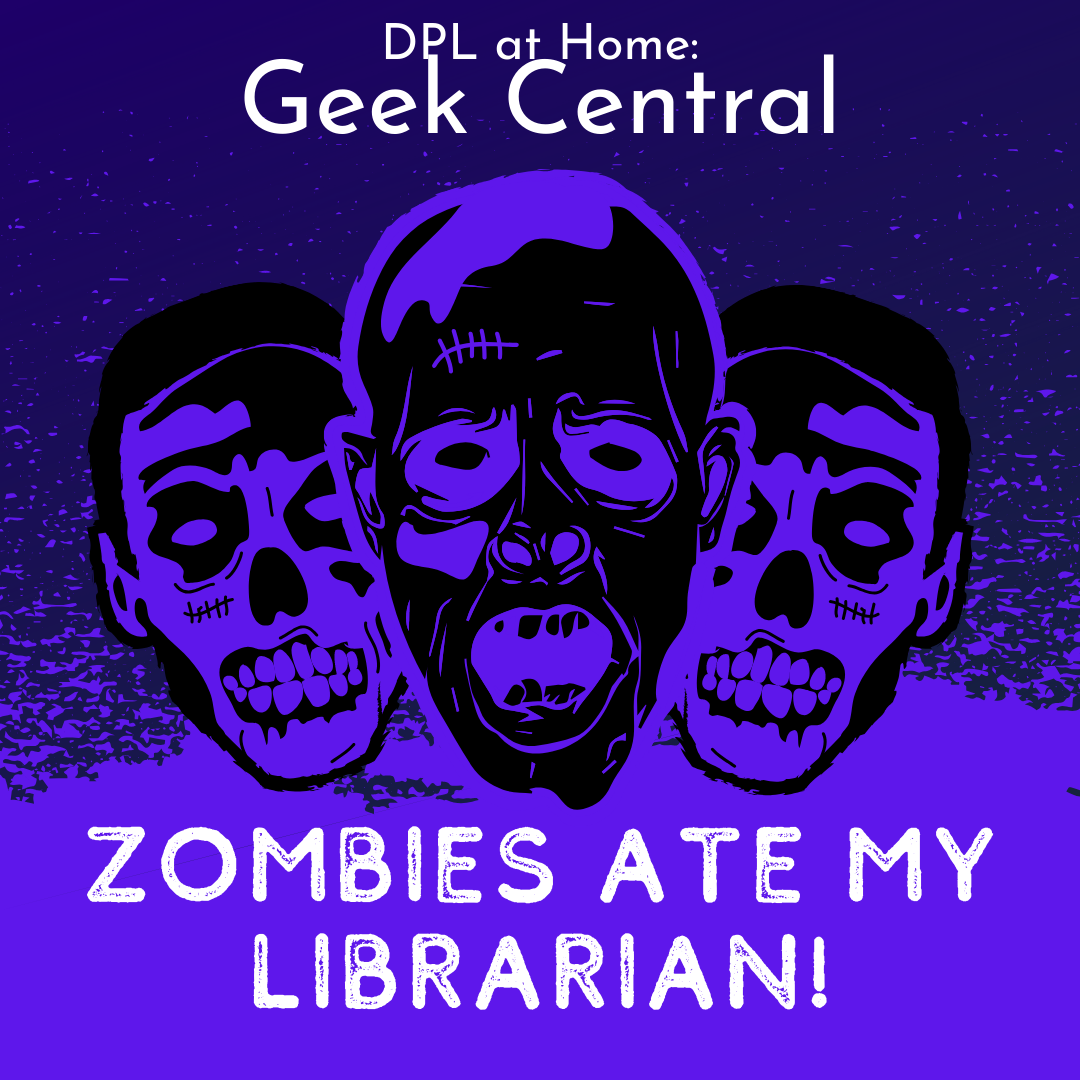 Zombies ate my Librarian Graphic Image
