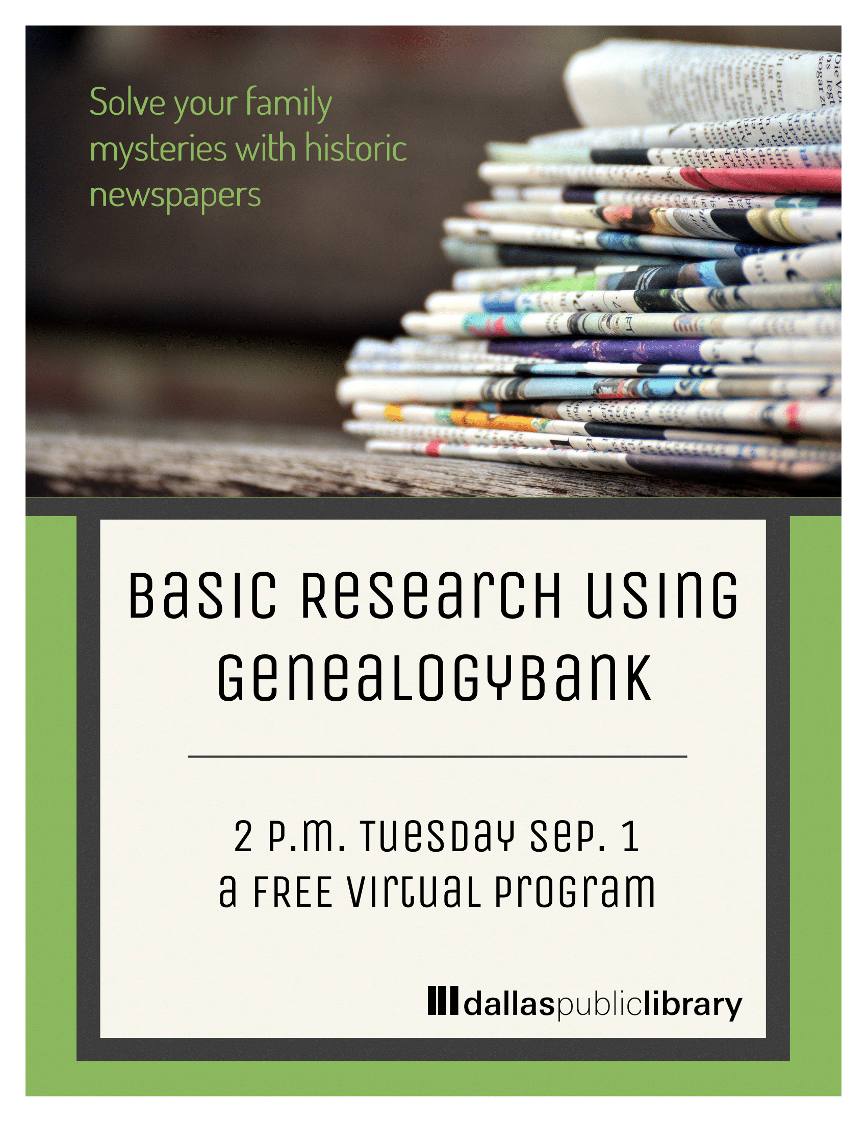 Basic Research using GenealogyBank