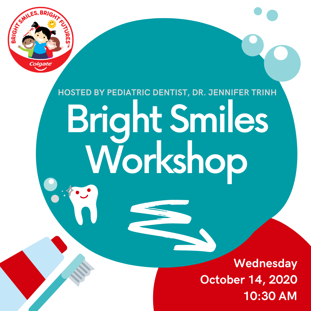 Flyer for bright smiles workshop