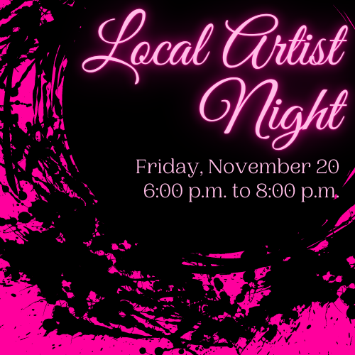 Local Artist Night Cover Graphic