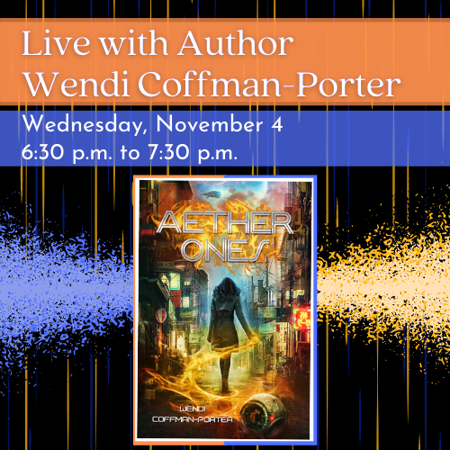 Live with Author Wendi Coffman-Porter Cover Graphic