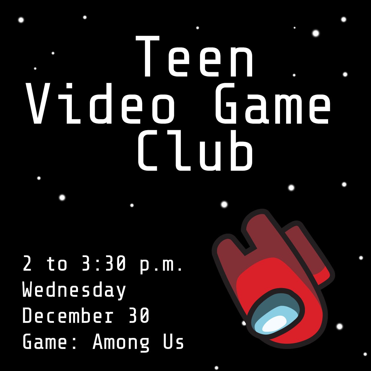 Teen Video Game Club: Among Us