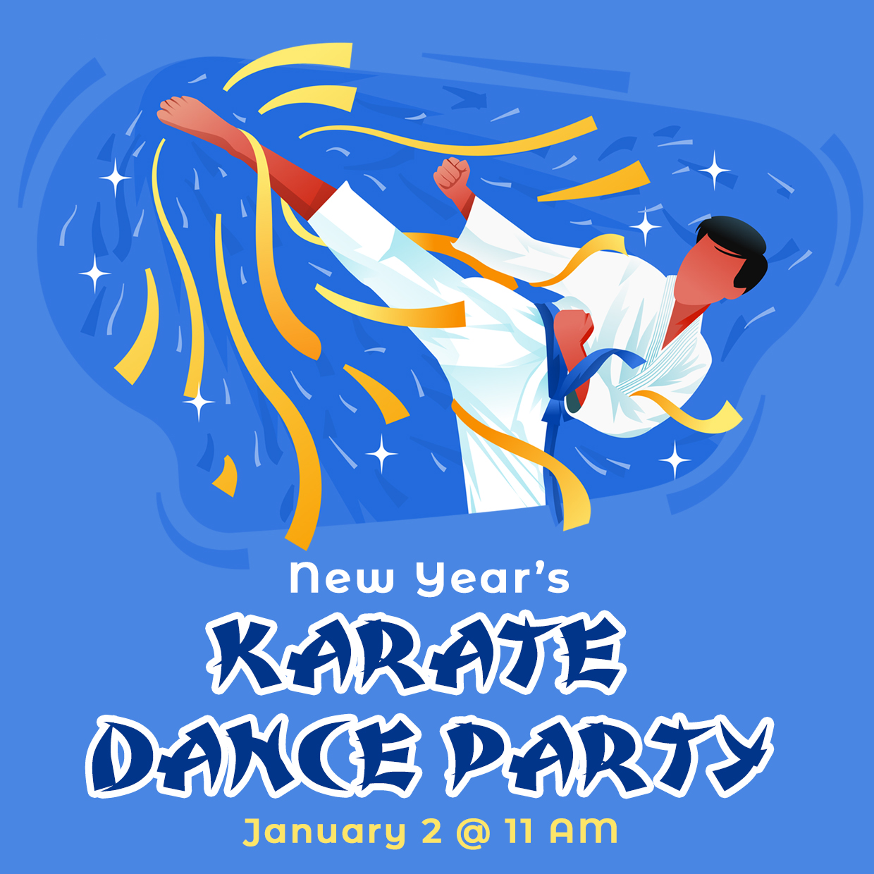 Karate Dance Party graphic