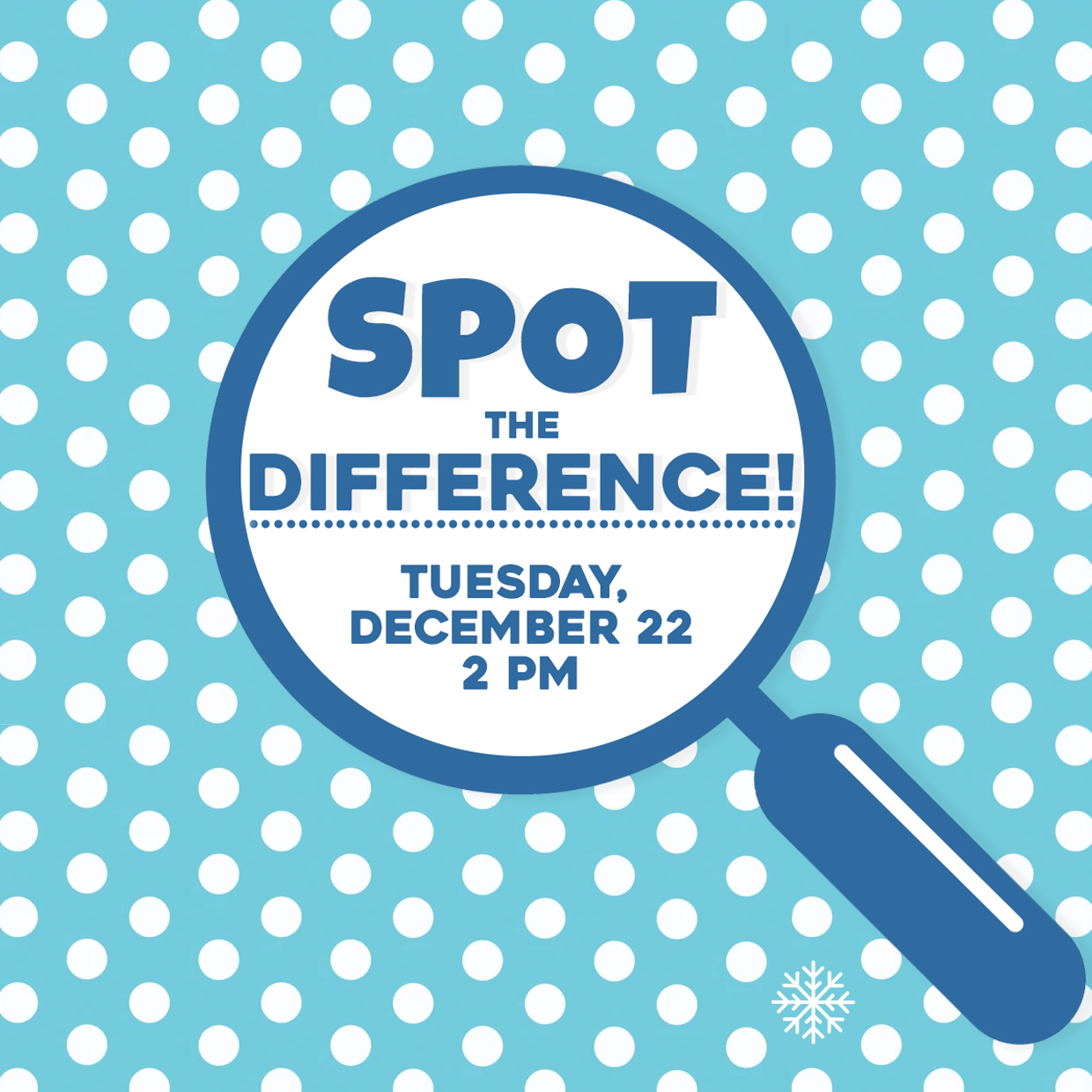 Spot the Difference graphic