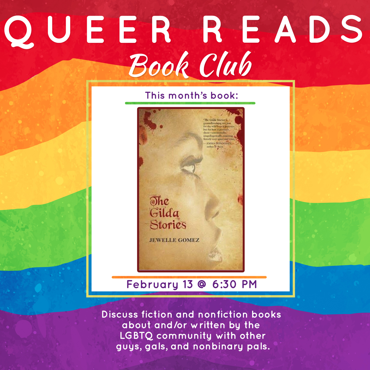 Queer Reads graphic