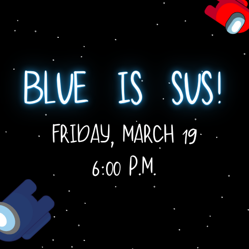 Blue is Sus Cover Graphic
