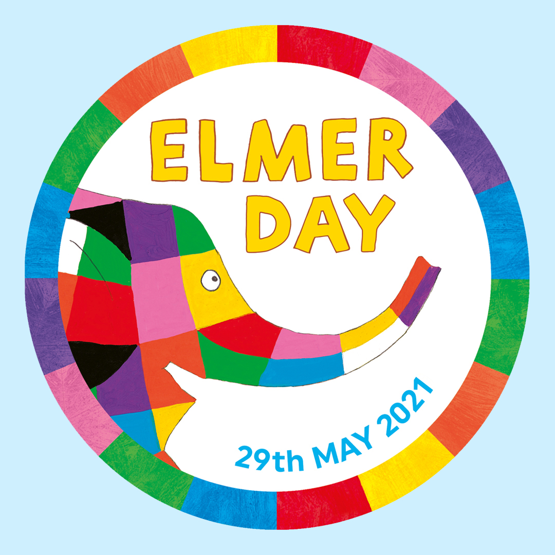 Elmer the colorful patchwork elephant 