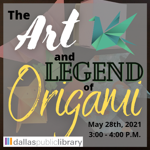 The Art and Legend of Origami over Origami DPL Logo