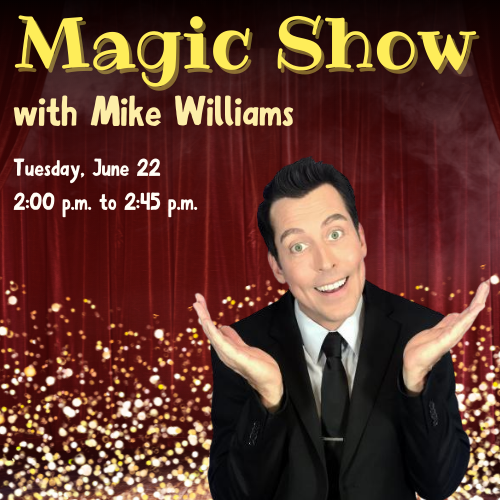 Magic Show with Mike Williams Cover Graphic