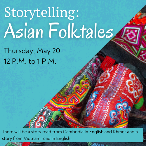 Storytelling: Asian Folktales Cover Graphic
