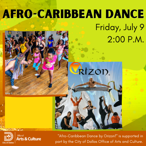 Afro-Caribbean Dance Cover Graphic