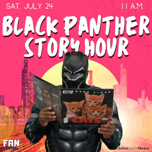 FanCentral: Black Panther Story Hour Cover Graphic 