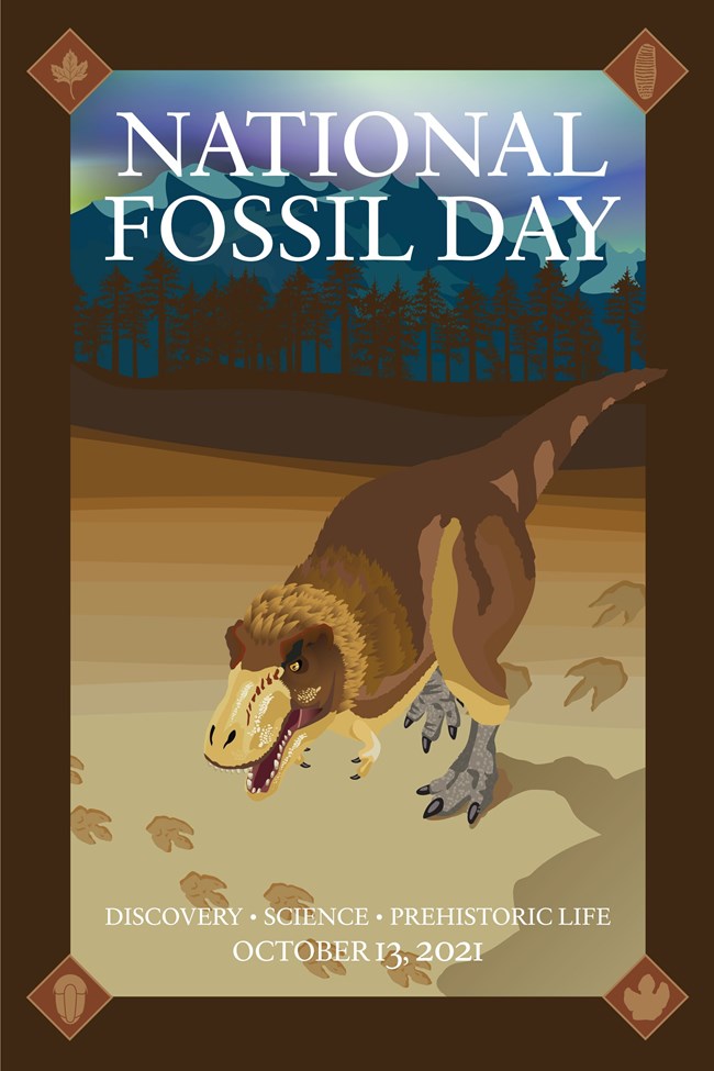 National Fossil Day 2021 Poster NPS