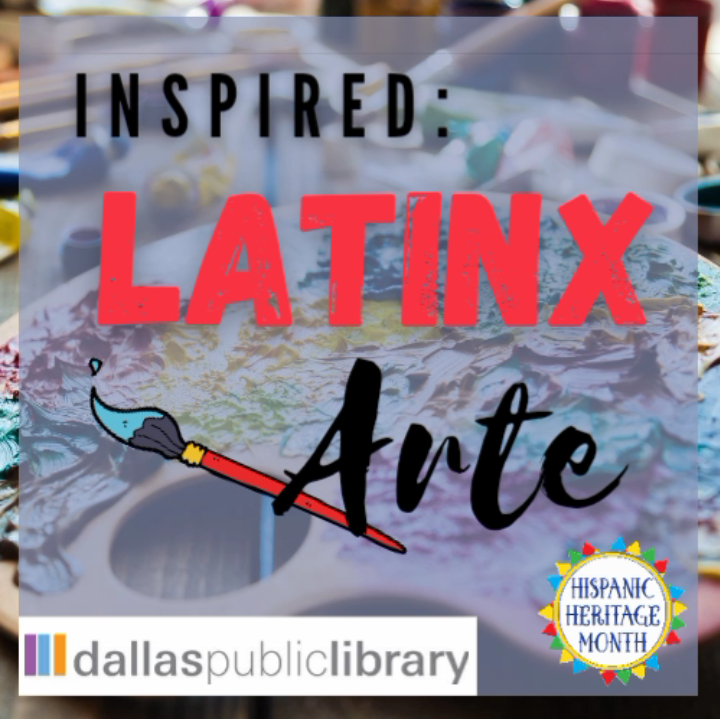 Inspired: Latinx Arte DPL and HHM Logo