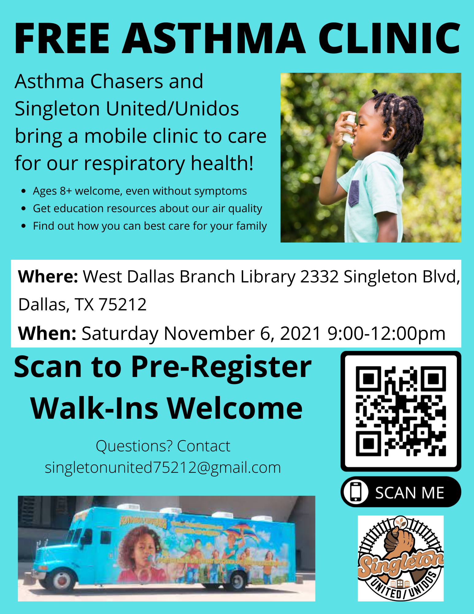 Free Community Asthma Testing & Clinic