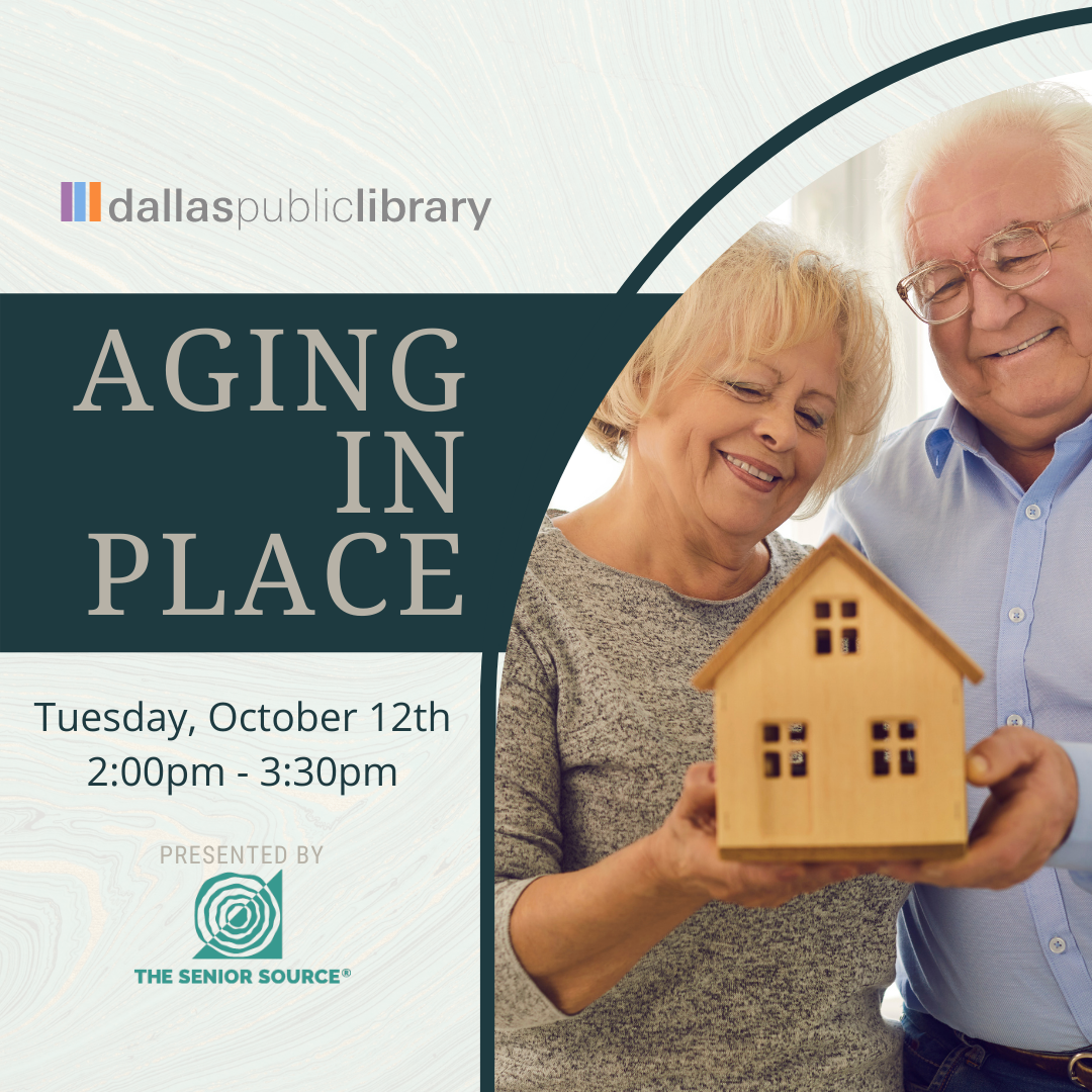Aging in Place Tuesday October 12
