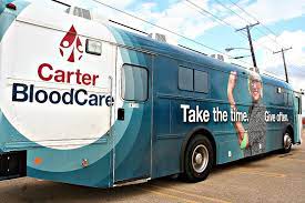 Carter BloodCare bus