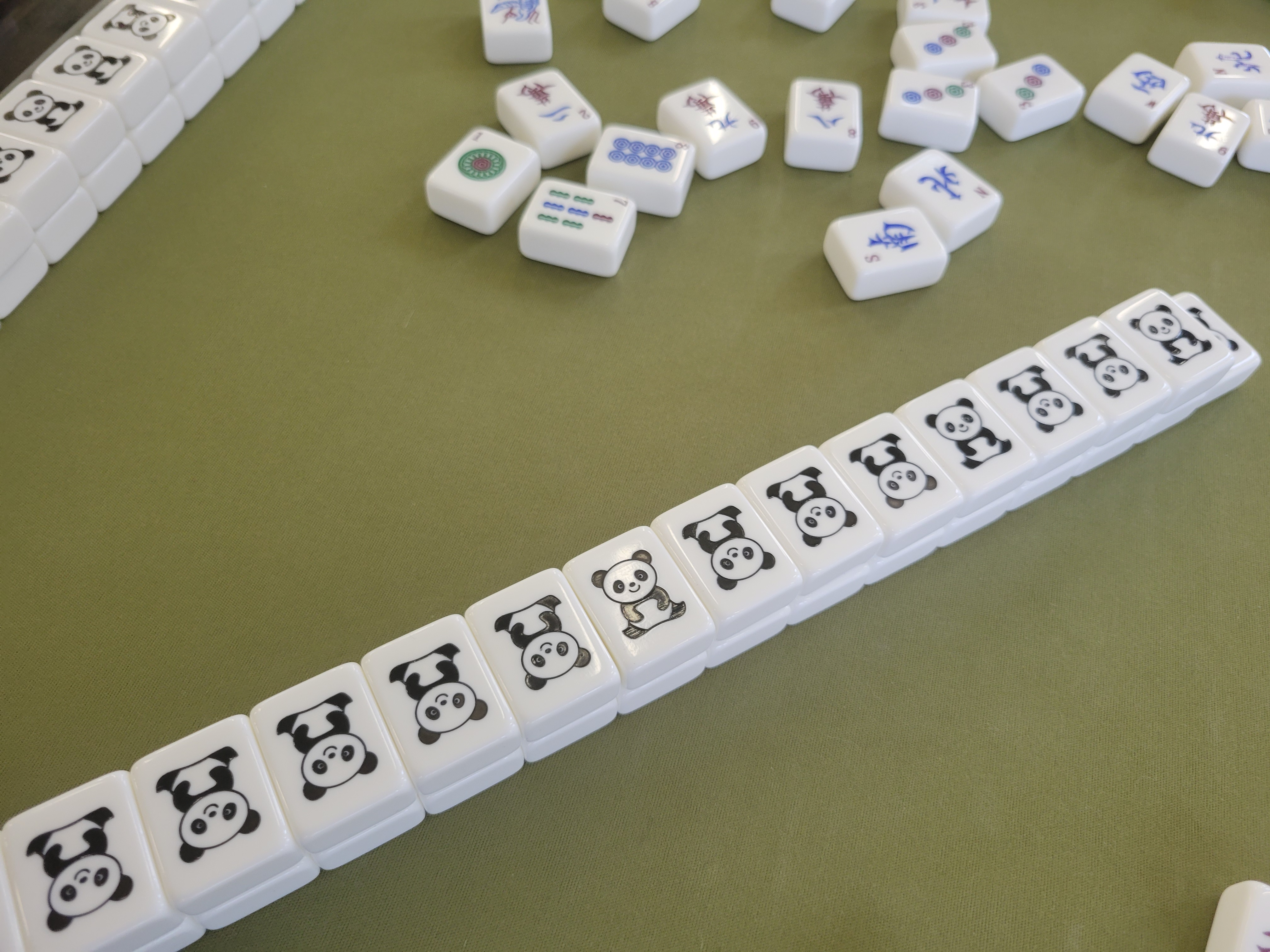 Mahjong Playing Tiles