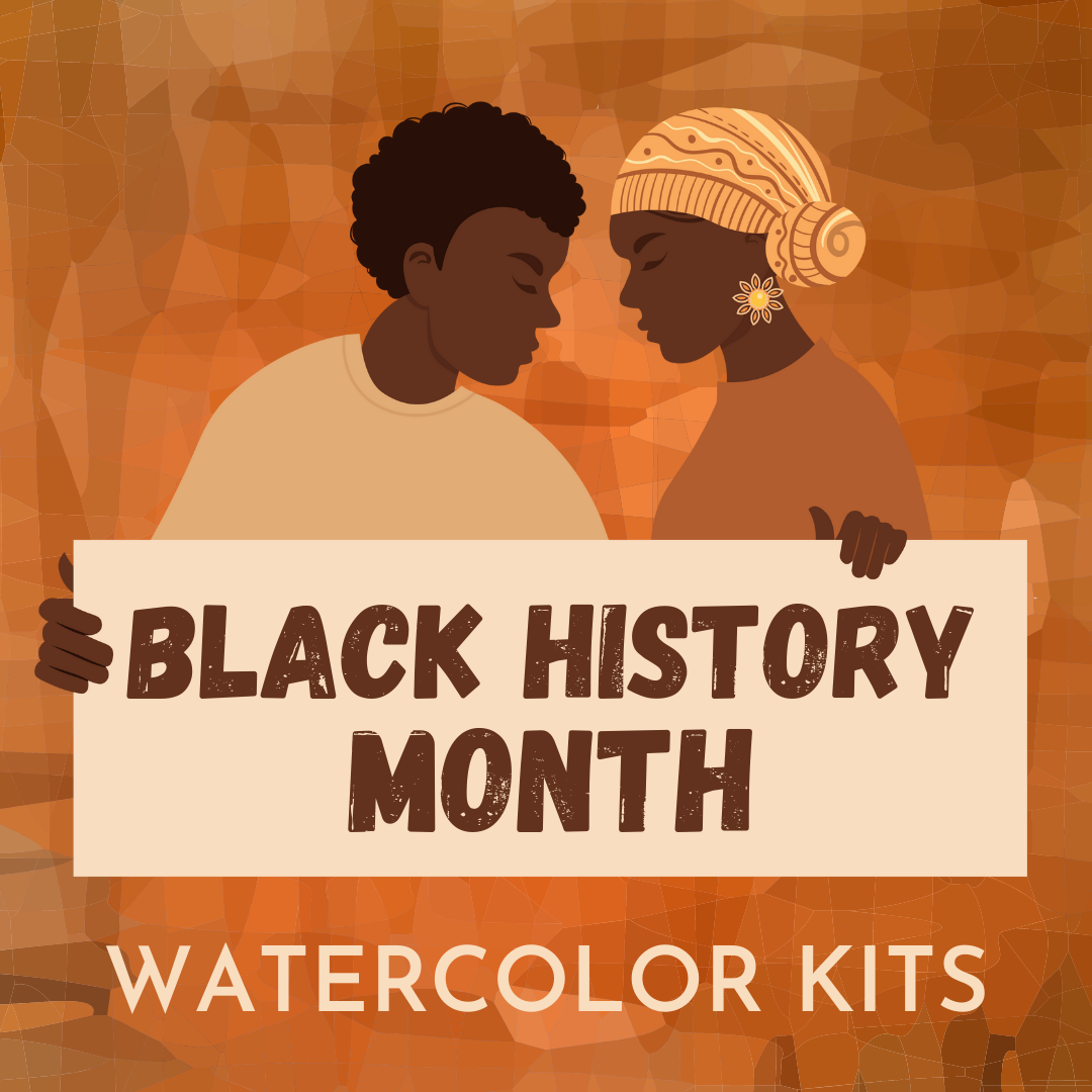 Black History Month Watercolor Kits
