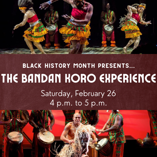 The Bandan Koro Experience cover graphic featuring dancers and event information