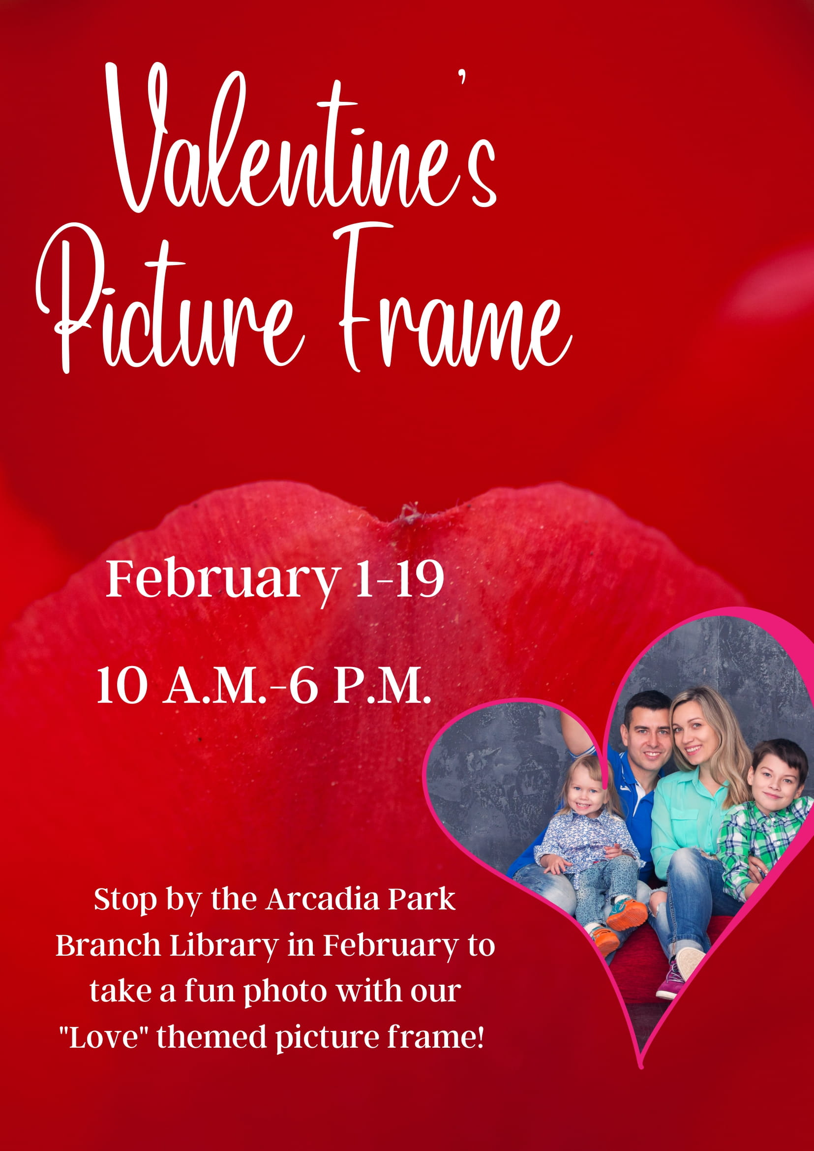 Valentine Picture Frame 