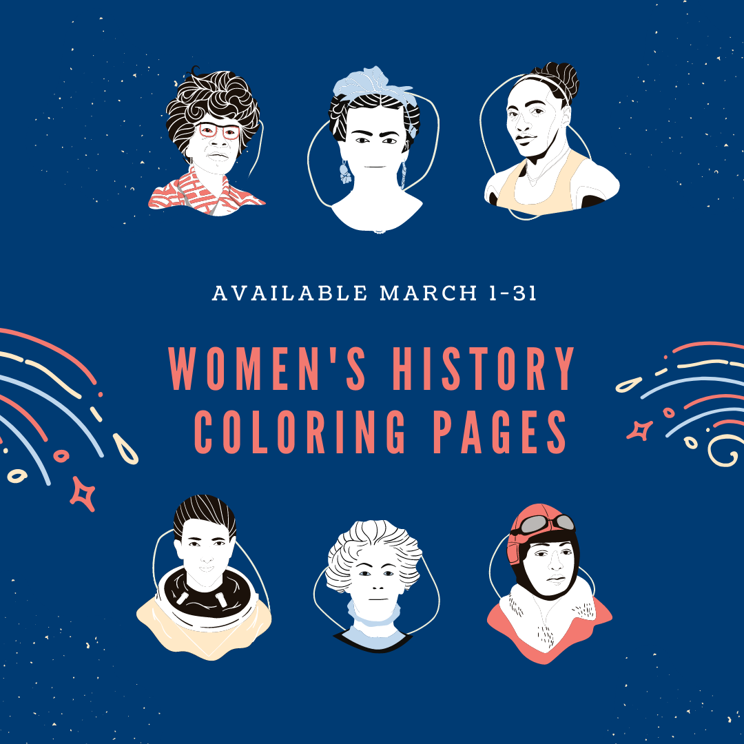 Women's History Coloring Pages