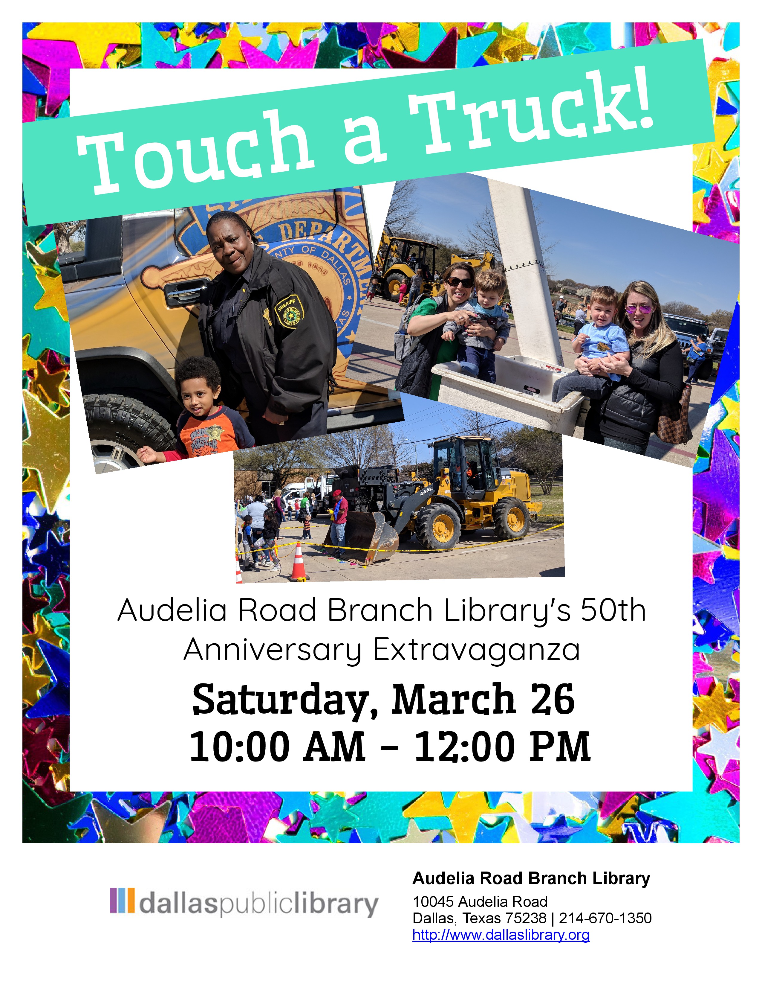 Touch a Truck Anniversary Celebration