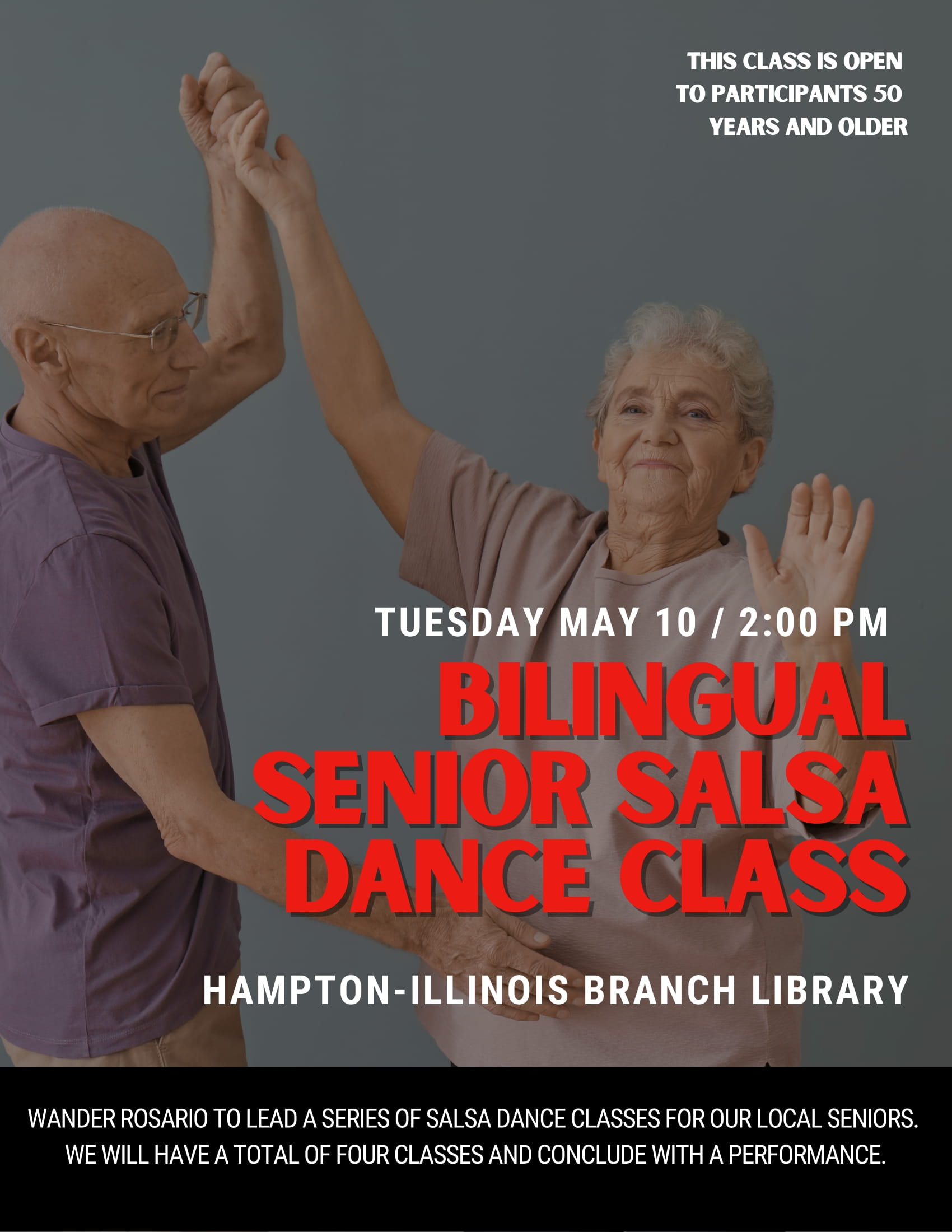Bilingual Senior Salsa Dance Class 