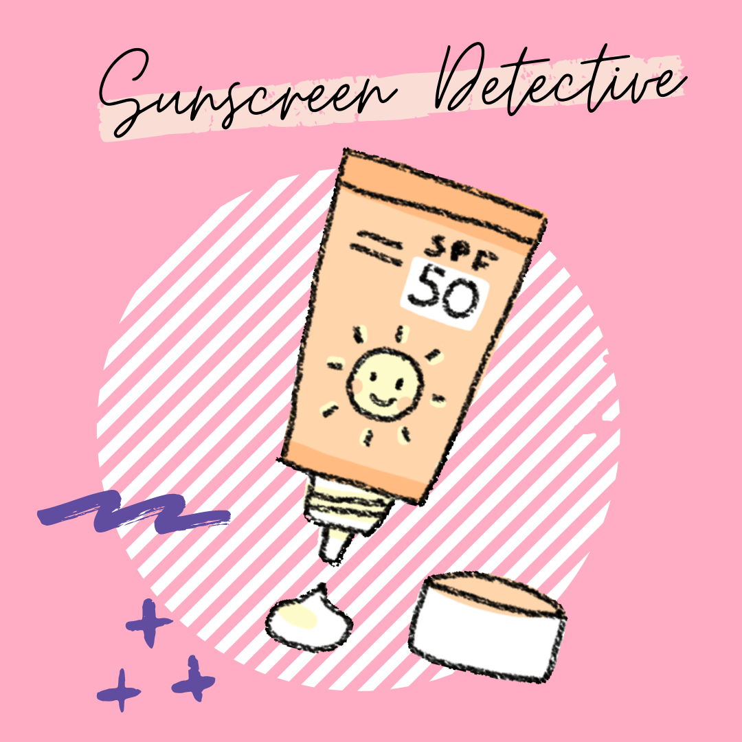 Sunscreen Detective; picture of sunscreen