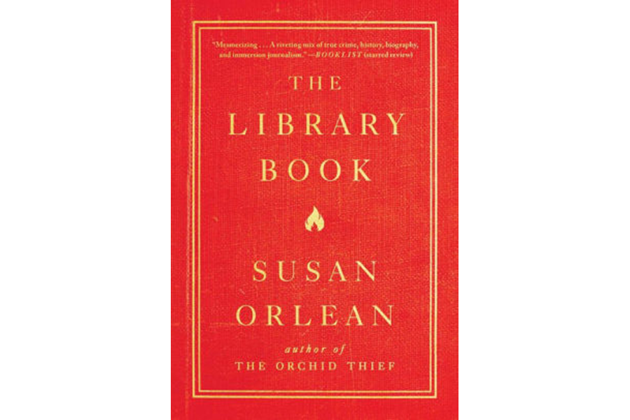 Book Cover of The Library Book by Susan Orlean