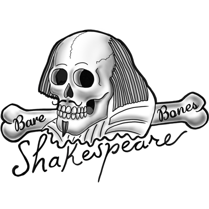 Barebones Shakespeare logo