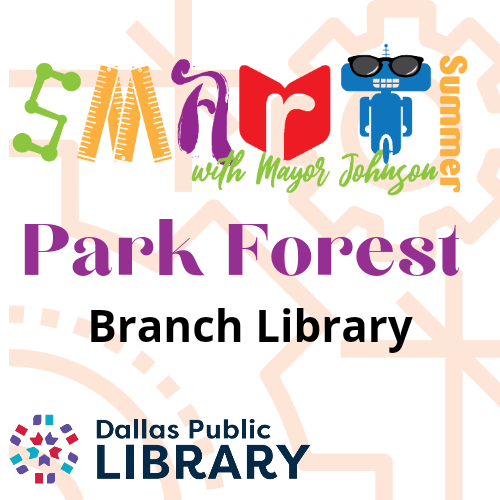 SMART Summer at Park Forest Branch Library DPL Logo