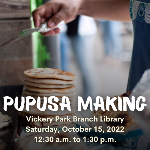 Pupusa Making cover graphic