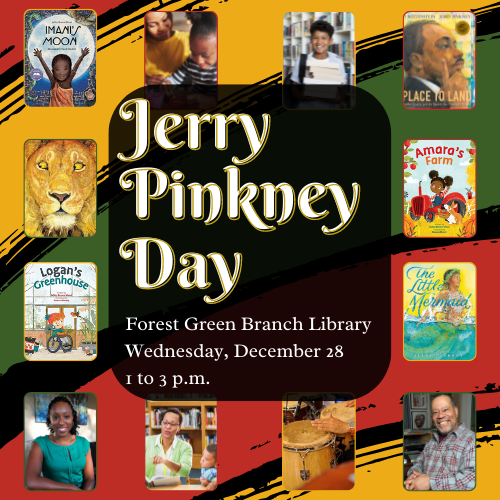 Jerry Pinkney Day Cover Graphic