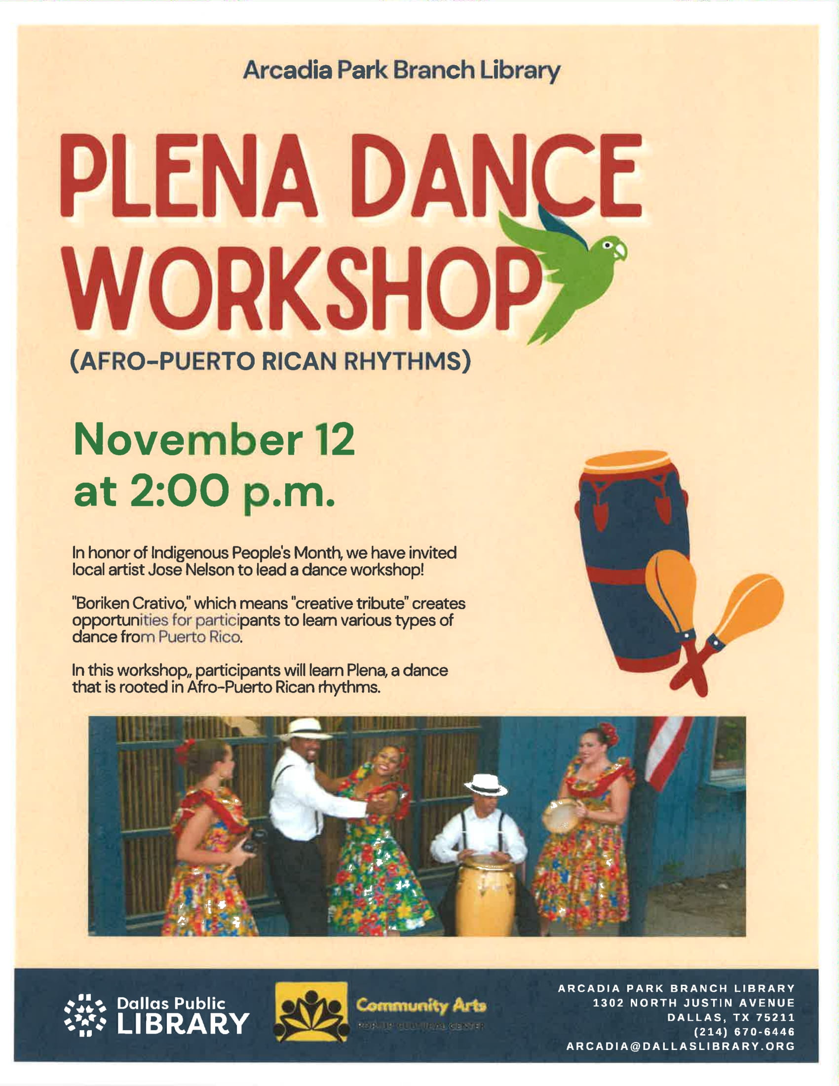 Plena Dance Workshop