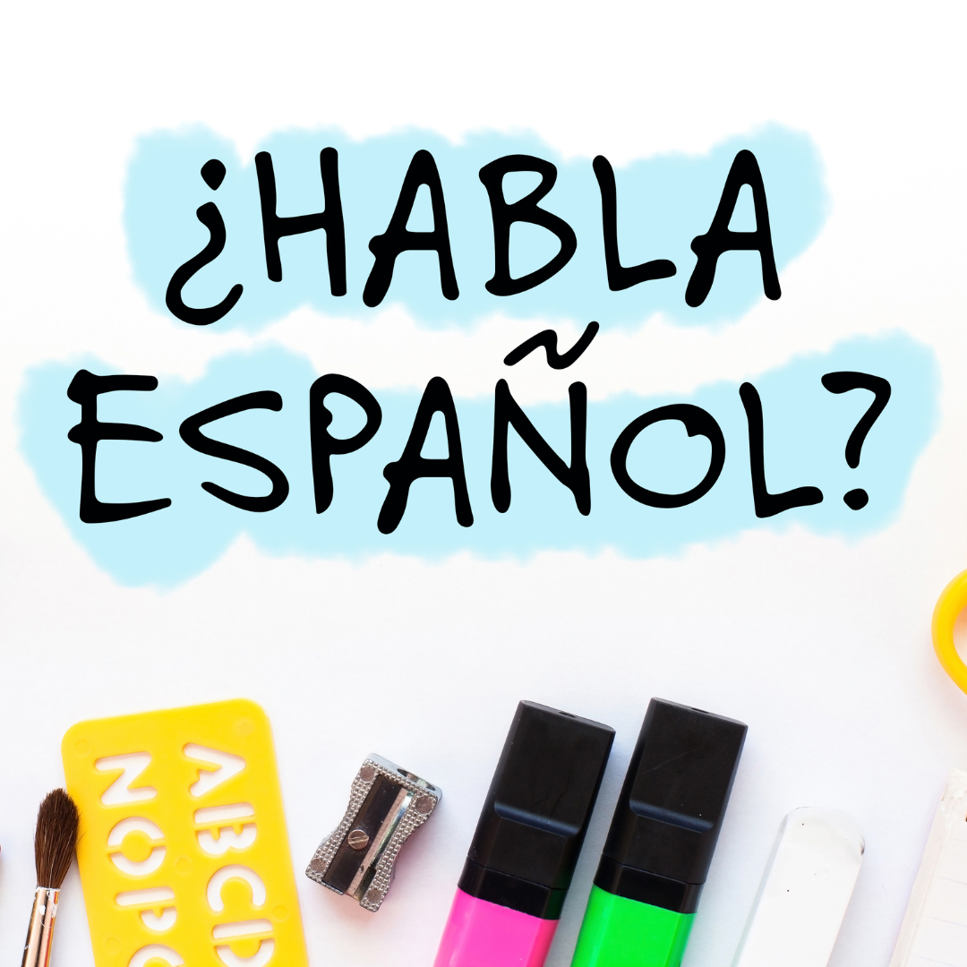 School supplies for speaking Spanish