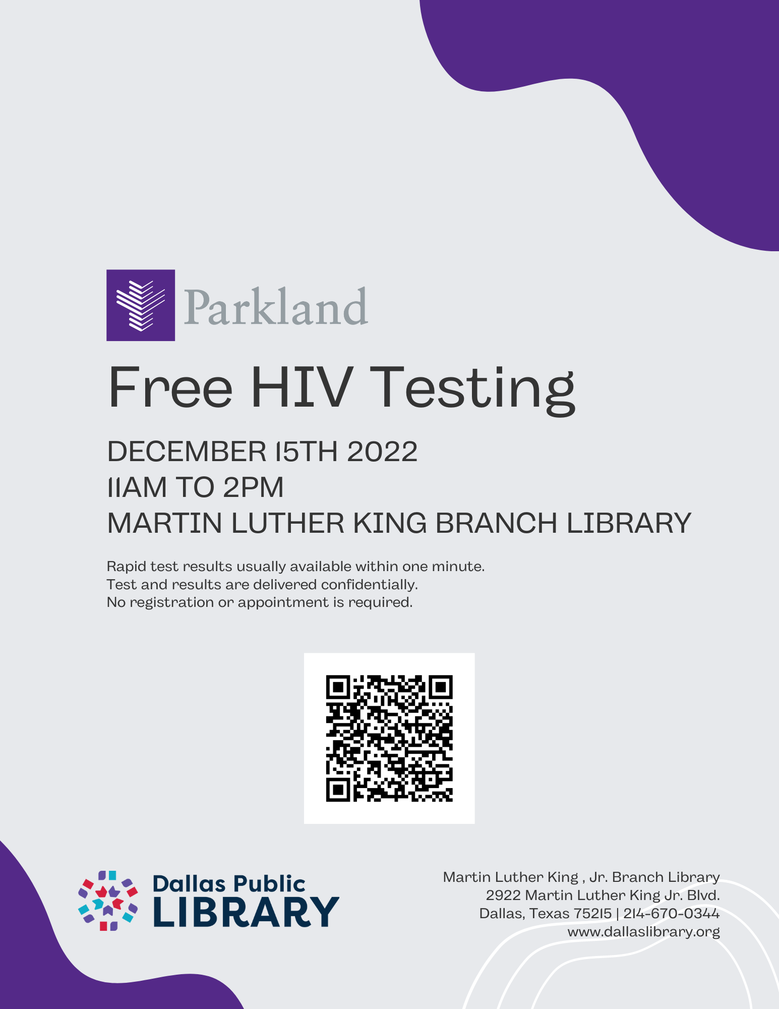 HIV Testing Flyer
