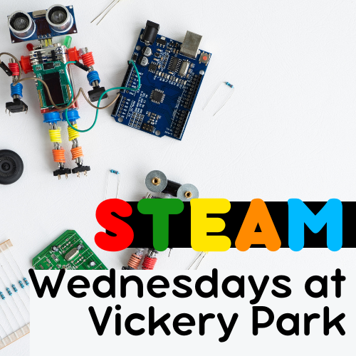 STEAM at Vickery Park cover graphic