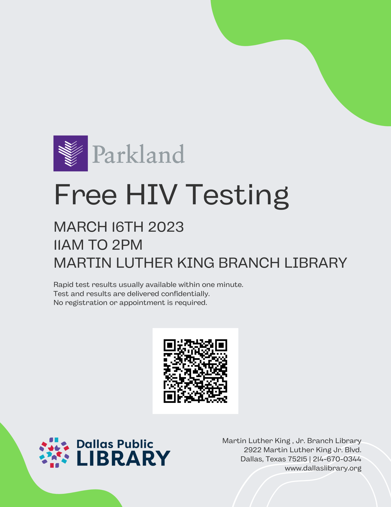 HIV Testing Flyer