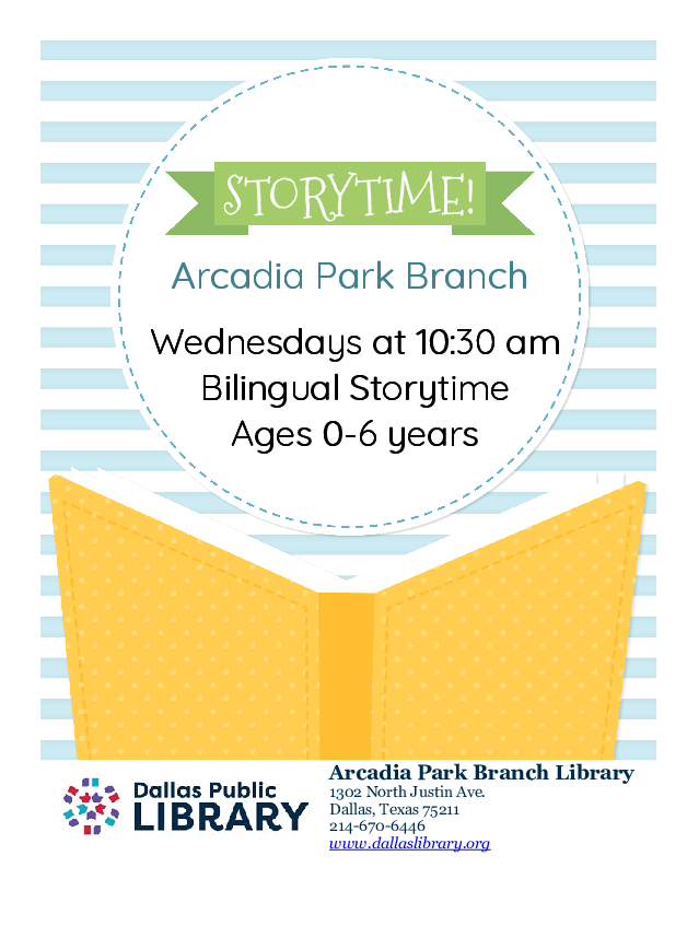 Arcadia Park Storytime 