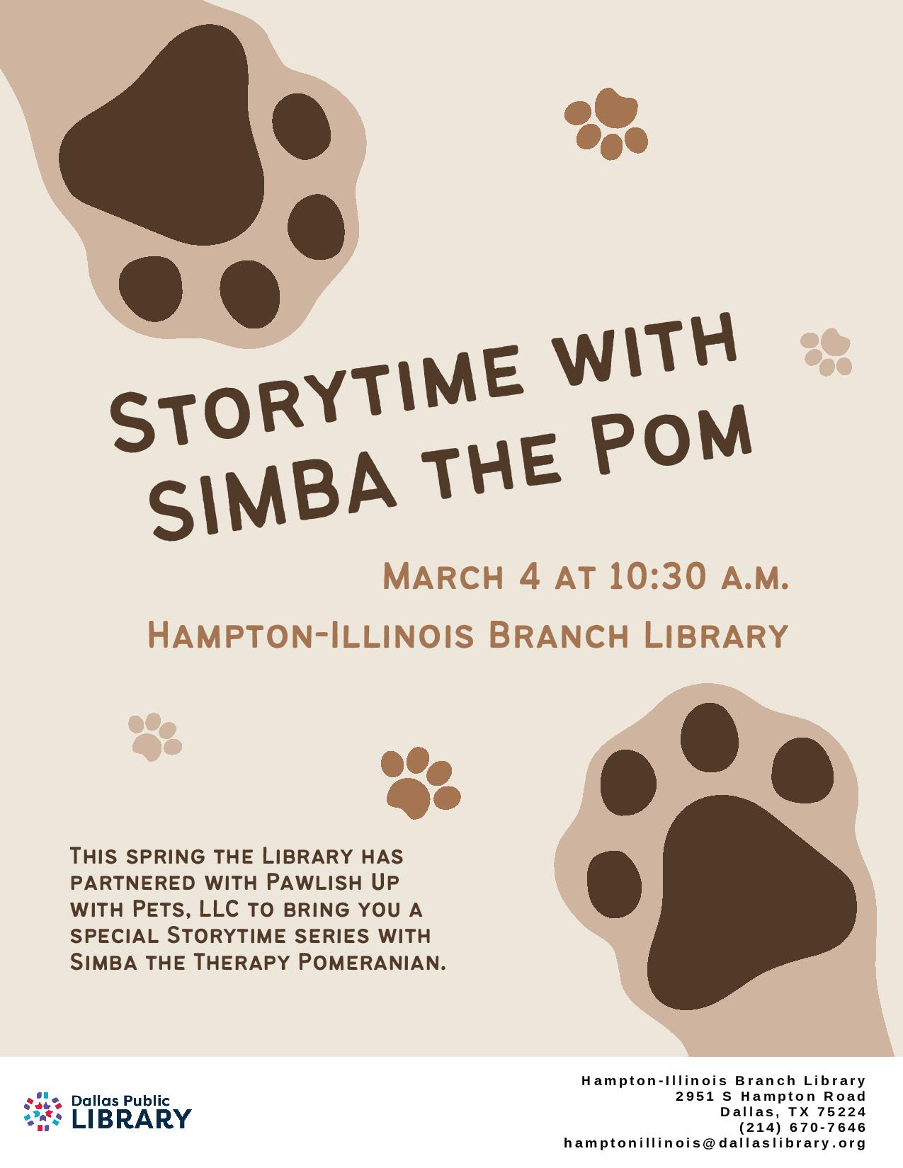 Storytime with SIMBA