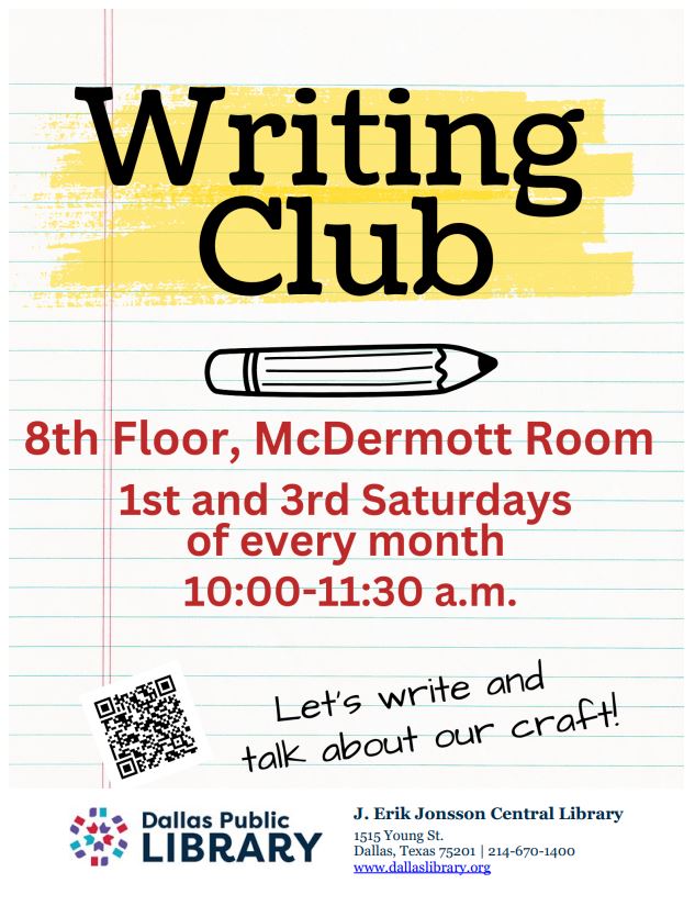 Writing Club Flyer