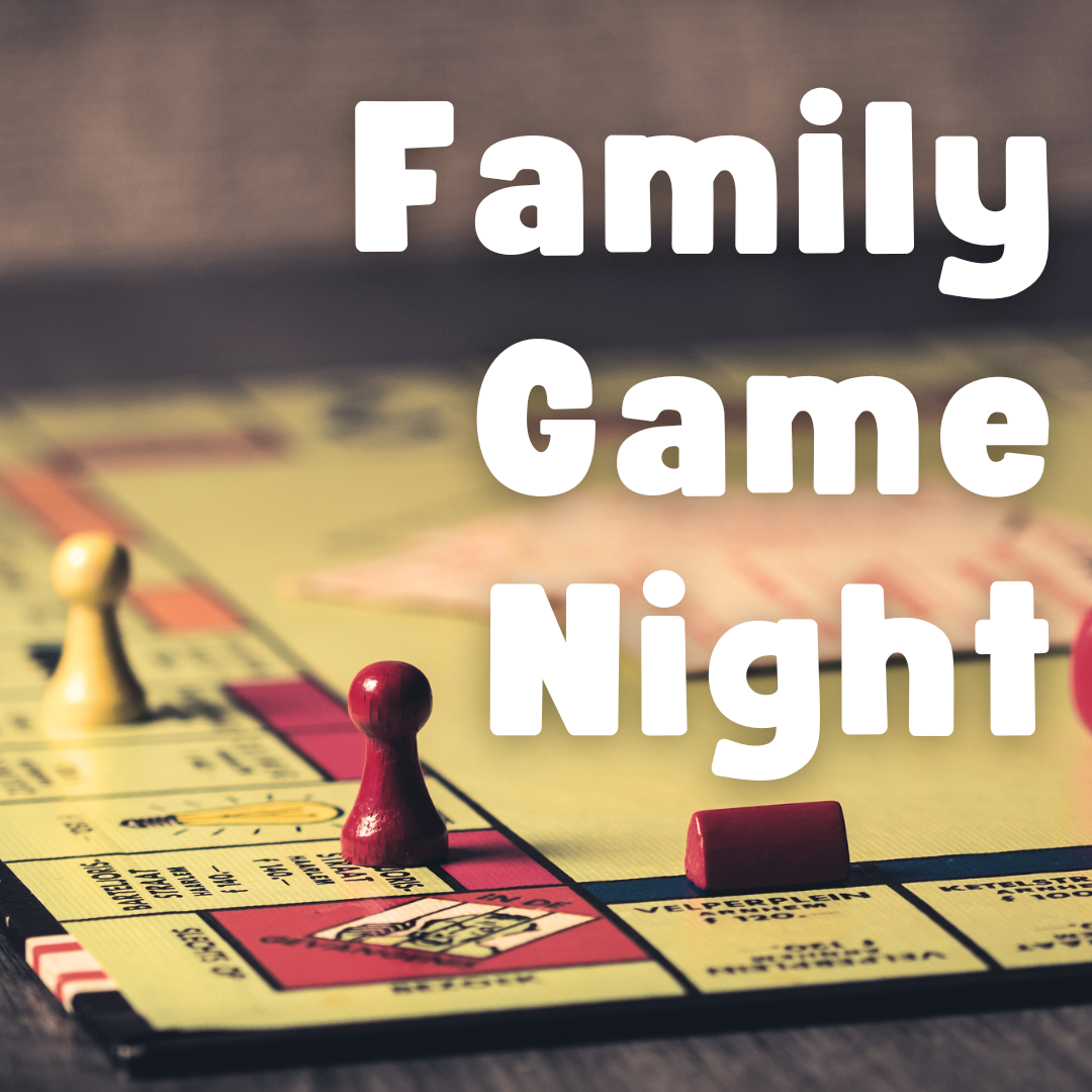 Family Game Night Cover Graphic