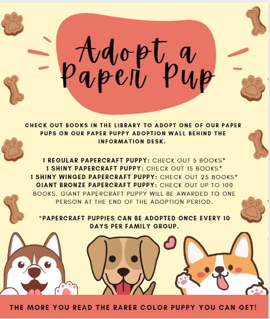 Adopt a Paper pup : Papercraft Puppy