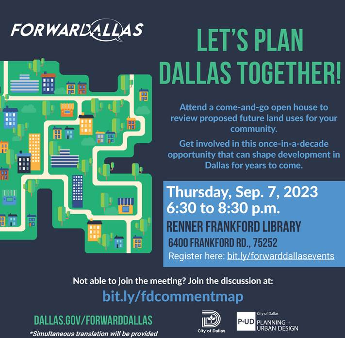 Let's Plan Dallas Together!